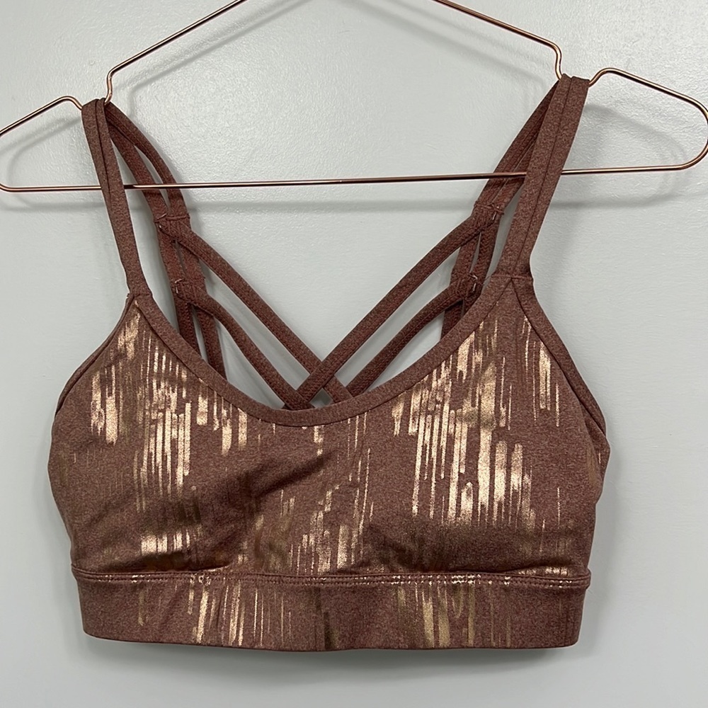 JOY LAB SPAKLY RUNNING BRA size extra small